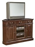 IMAGE OF Hekman Furniture Weathered Cherry Corner Entertainment Console - 8-1544