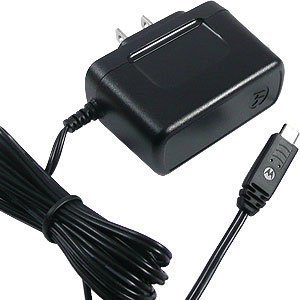 OEM Motorola Compact Travel / Home Charger SPN5374 for Motorola Backflip, Evoke QA4, CLIQ XT, Devour, DROID, DROID X, i776 i465 i856 i9
