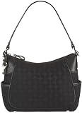 Fossil Handbag - Claudia Signature Hobo (Color: Black/black)