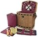 Outdoor Living : Willow Picnic Basket - Tuscan Elite