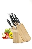Review Cooking Marvellous  / Bamboo Block & 5 Knives