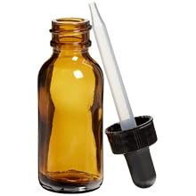 Kimble Kimax Glass Dropping Bottle, with Glass Dropper