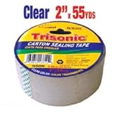 Carton Sealing Clear Tape 55 Yards High Quality Case Pack 72