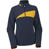 Columbia Michigan Wolverines Women's Pennant Flag Half Zip