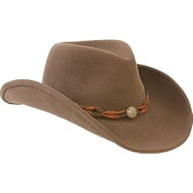 Bailey Western Gunnison Hat by Colored Felt Hats