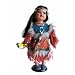 Native American Doll with Bird from the Cathay Collection, Assorted Dress Colors
