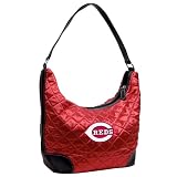 MLB Cincinnati Reds Team Color Quilted Hobo
