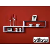 Produkt-Bild: STILISTA&reg; Wandregal Set Sobrio weiss