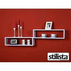 STILISTA� Wandregal Set Sobrio weiss