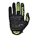 FIRELION Men/Women Bicycle Cycling Gloves, Full-Finger Anti-Skid Shock-Absorbing Outdoor MTB Downhill Off Road Gloves for Racing, Touch-Screen Sports Bike Protective Gloves