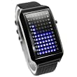 Tokyo Flash Men's Pimpin Black Strap Watch #PIMPIN/IPB/BLUE