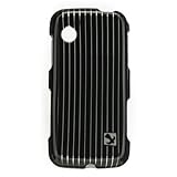 LG PRIME GS390 Crystal Design Case - Black Line Design