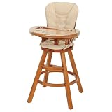 Graco Classic Wood Highchair w/Seat Pad in Butter Pecan