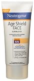 Neutrogena Age Shield Face Spf 55,  3-Ounce Bottles (Pack of 2)