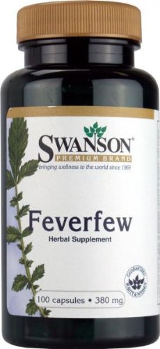 Swanson Feverfew (380mg, 100 Capsules)