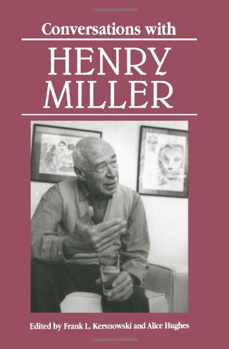 Conversations with Henry Miller (Literary Conversations) Book Image