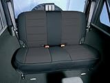 Rugged Ridge 13261.01 Black/Black Custom Neoprene Rear Seat Cover