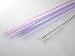 Glass Straws- Straight Pink and Purple