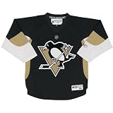 NHL Youth Pittsburgh Penguins Team Color Replica Jersey - R58Hwbpp (Black,L/XL)