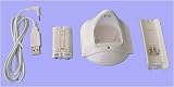 Wii Remote Charging Dock with Rechargeable Battery and USB Charging Cable