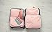 Bill & Candy Bag in bag 5 pieces set travel packing cube in Pink