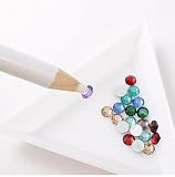 2 x Nail Art Rhinestones Gems Picking Tool Pencil Pen With Bonus