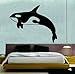 Orca Killer Whale Sea Ocean Decor Wall Art Removable Home Decor Vinyl Decal Sticker 22