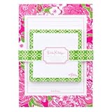 Lilly Pulitzer Sticky Notes with Lilly Pad Set - May Flowers