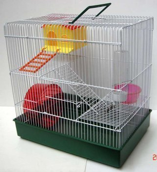 Brand New 3 Level Hamster Rodent Gerbil Rat Mouse Cage H820 Green