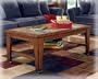 Ashley Furniture Toscana Rectangular Cocktail Table w/ Casters T353-0