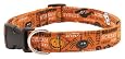 Halloween Scream Ghost Large Designer Dog Collar