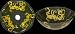 Vessel Sinks, Chinese Dragon Black/Gold Glass, Heptagon Vessel Sink