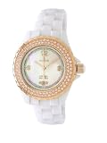 Le Chateau Women's 5809L_WHTMOP All Ceramic and Zirconias Condezza LC Collection Watch