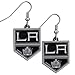 NHL Siskiyou Sports Womens Los Angeles Kings Chrome Dangle Earrings One Size Team Colors