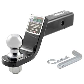 Curt Manufacturing 45056 4 In Drop Loaded Ball Mount W/ 2 In Ball