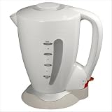 Kalorik JK-20461 1100-Watt Silver Line 2-Quart Cordless Electric Tea Kettle