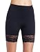 Flexees Womens Thigh Slimmer With Lace, Black, XX-Large