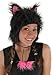 Catarina Black Cat Mask-Hat - One Size Adult