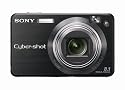 Sony Cybershot DSCW150/B 8.1MP Digital Camera with 5x Optical Zoom with Super Steady Shot (Black)