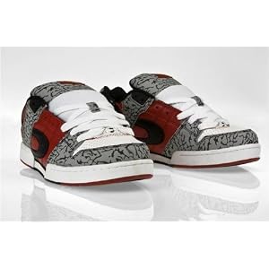 Duffs Enforcer Mens Shoes - Dark Grey Red by Duffs