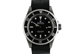 Rolex Mens Stainless Steel Submariner Black Dial On A Nato Strap