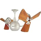 Matthews Fan Company VB-BN-WD-DAMP in Brushed