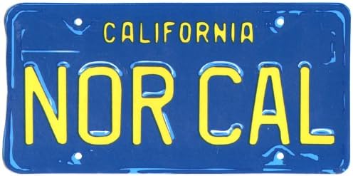 Nor Cal Clothing Skateboard Sticker - Reg Plate skate skating skateboarding sk8 .