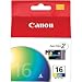 Color Ink Cartridge For Canon Compact Photo Printers - 2 Pack