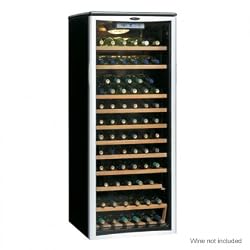 Danby DWC612BLP 75 Bottle Wine Cooler - Platinum