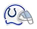 Neon Sign Helmet Indianapolis Colts