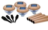 Solar-Powered Outdoor Lanterns with Automatic Light Sensor