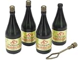 CHAMPAGNE BOTTLE BUBBLES