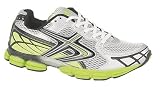 Mens Shock Absorbing Running Trainers grey/lime