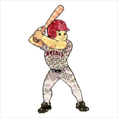 Los Angeles Angels Of Anaheim Animated Lawn Figure